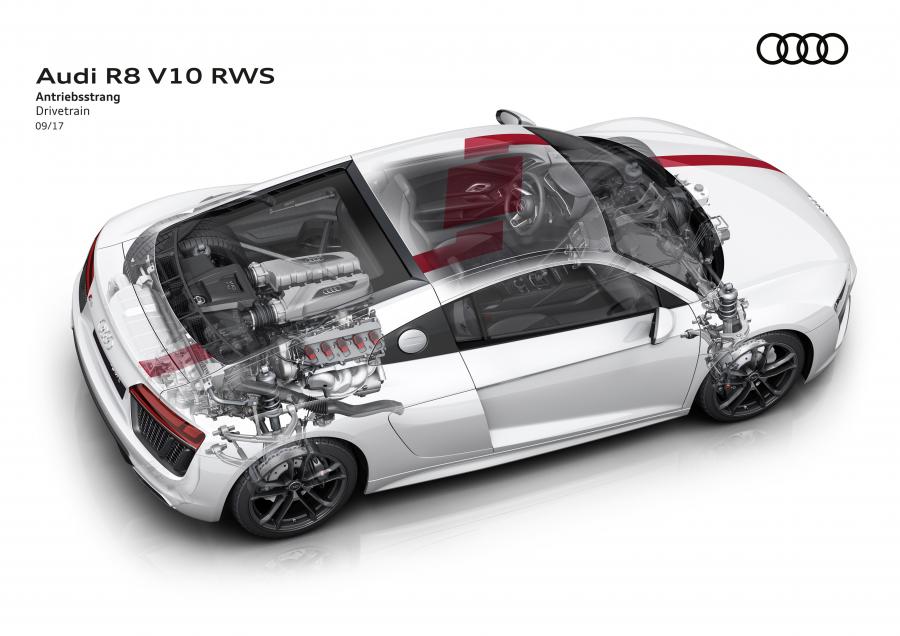 Схема Audi R8 V10 RWS 2017 года  (WW) (фото 80 из 81)